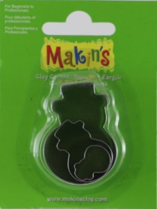 Набор резцов для пластики "Снеговик" 3шт "Makins"