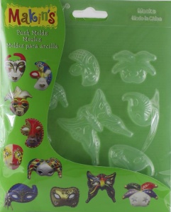 Формы для пластики "Маски", Makins 