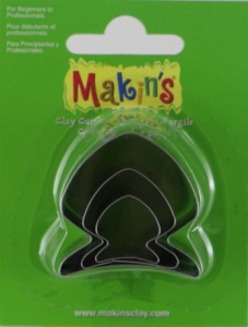 Набор резцов для пластики "Рыбка" 3шт "Makins"
