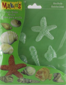 Формы для пластики "Ракушки", Makins 